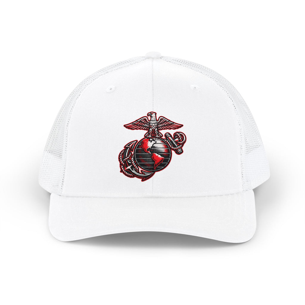 Marine Corps Eagle, Globe & Anchor Snapback Trucker Cap