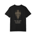 Christian Cross T-Shirt — “Act Like Men. Be Strong.” (1 Corinthians 16:13)