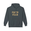 Faith Over Fear Hoodie — "Peace, Be Still" Christian Pullover