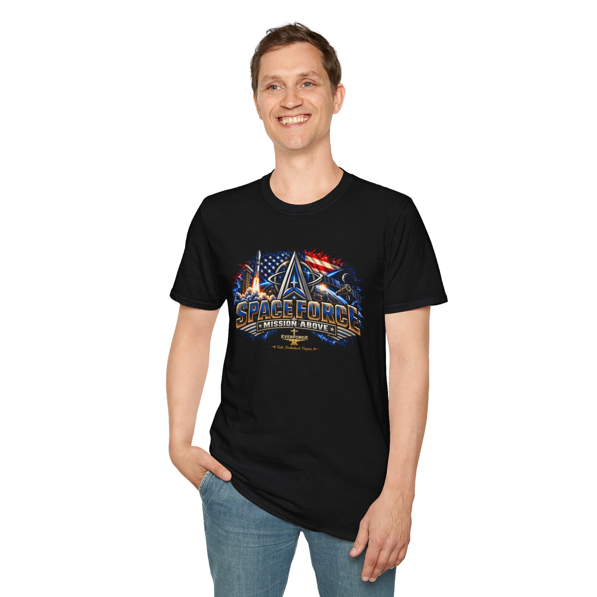 Space Force Mission Ready Graphic T-Shirt