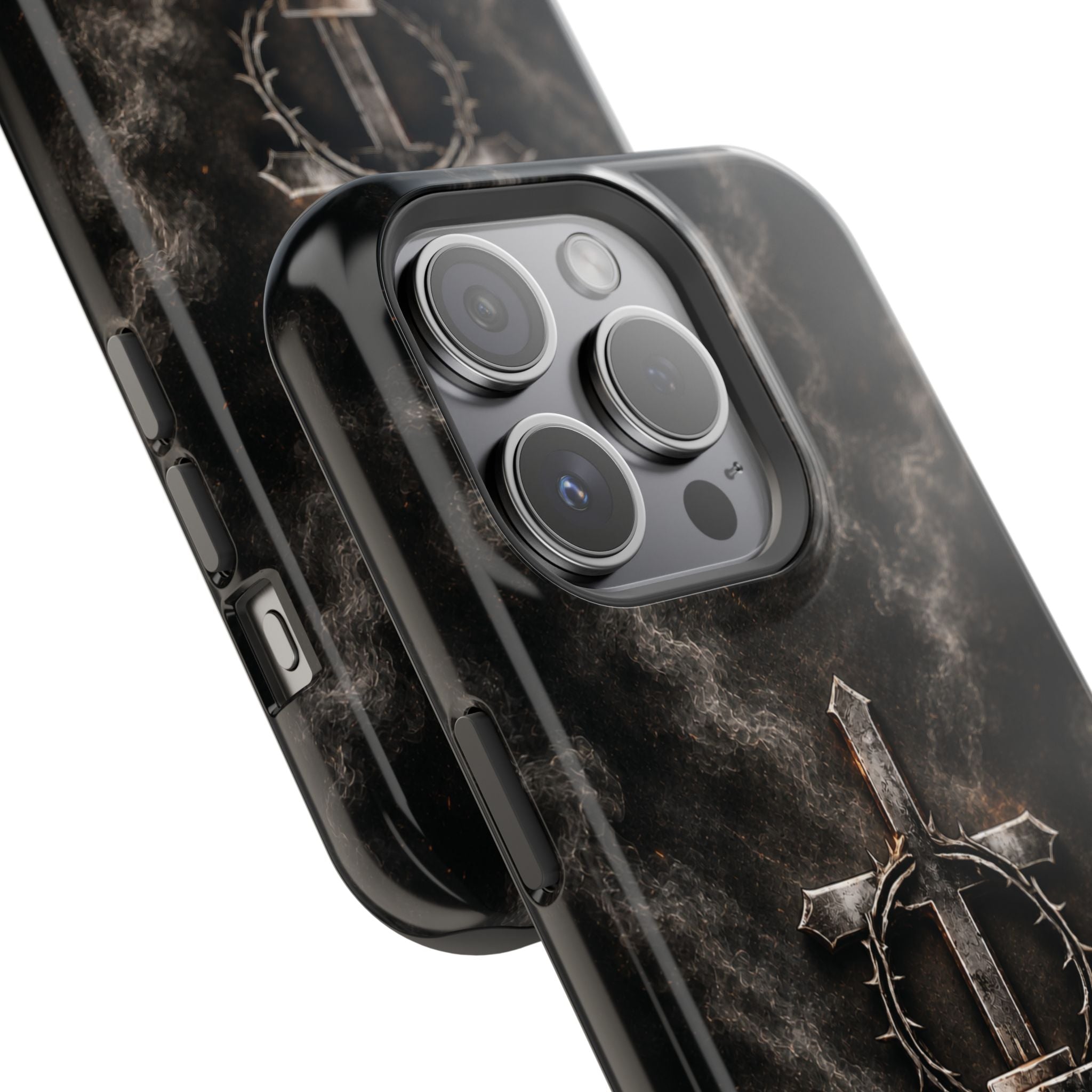 Everforge Faith-Based Magnetic Impact-Resistant Phone Case — "Forged by Faith, Called to Battle" (Ephesians 6:10-19)