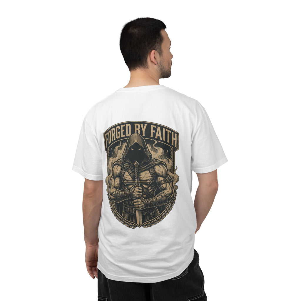 Forged by Faith T-Shirt — Christian Knight Graphic Tee