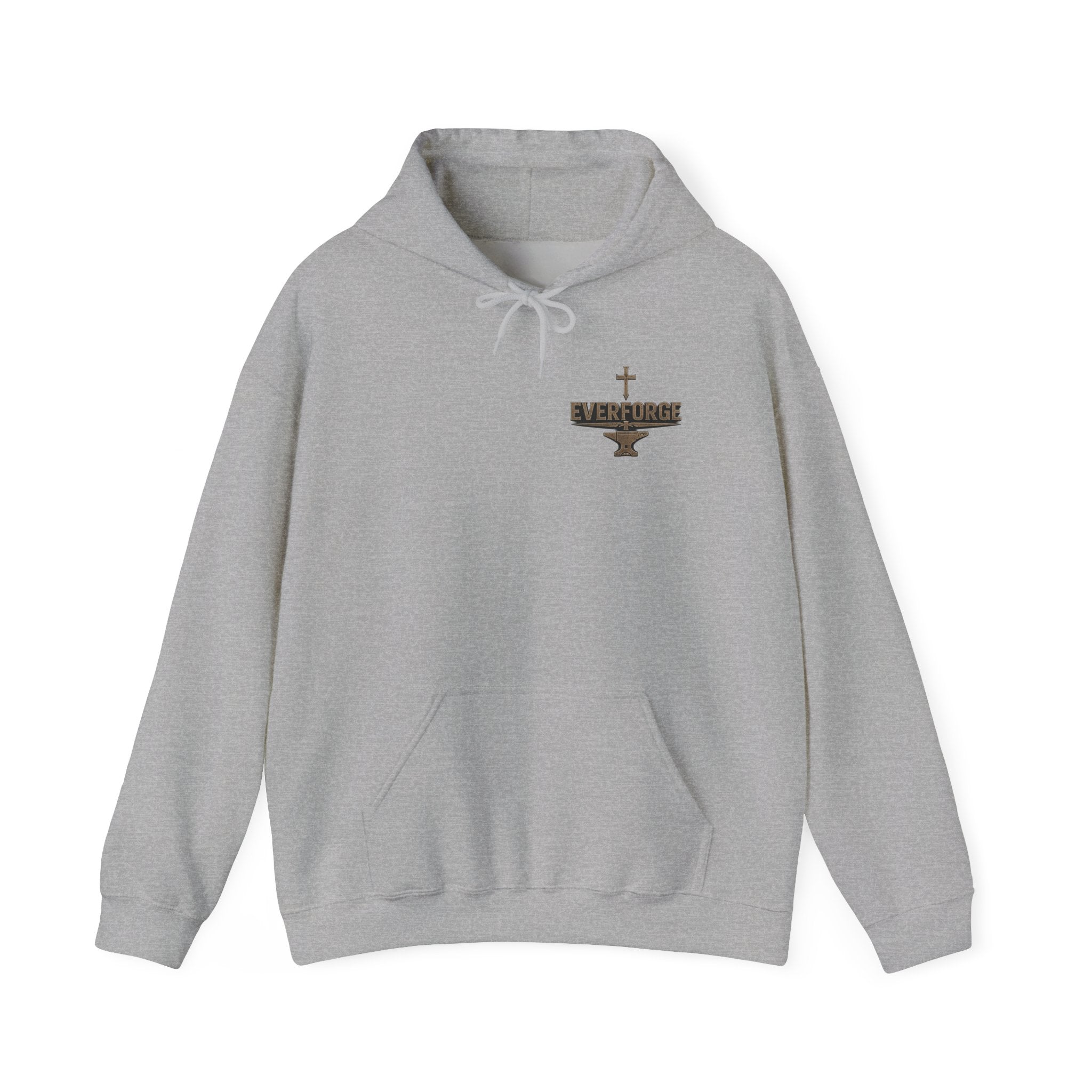 Christian Hoodie – "The Lord Is My Strength" Psalm 27:1 Pullover