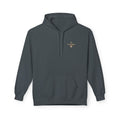 Christian Cross Hoodie — "I Became The Man I Used To Be" Faith Graphic Pullover