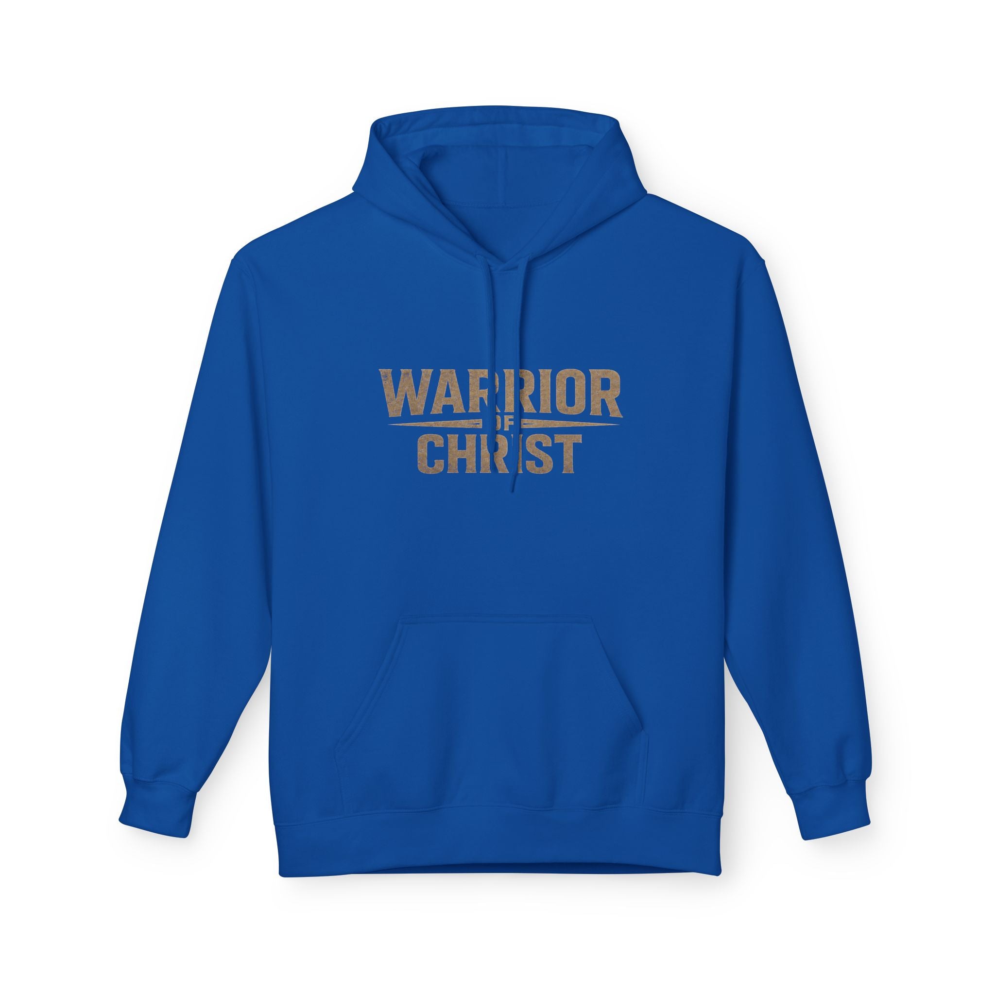 Warrior for Christ Hoodie — "Put On the Full Armor of God" Christian Faith Pullover