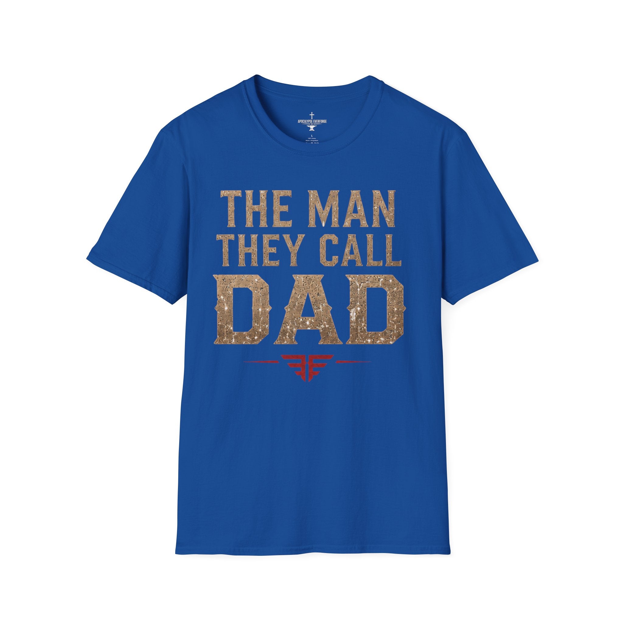 Dad T-Shirt — "The Man They Call Dad" Vintage Typography Father's Day Tee