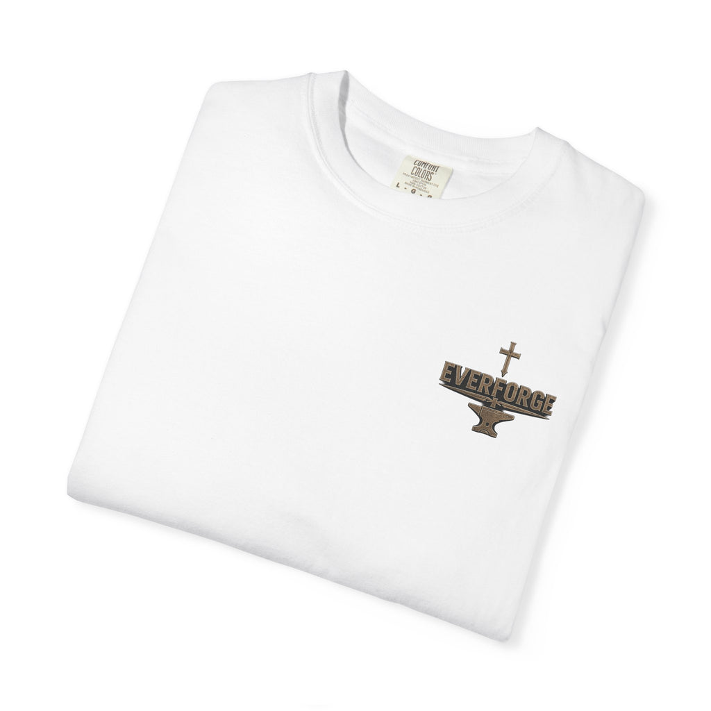 Christian Cross T-Shirt — “Act Like Men. Be Strong.” (1 Corinthians 16:13)