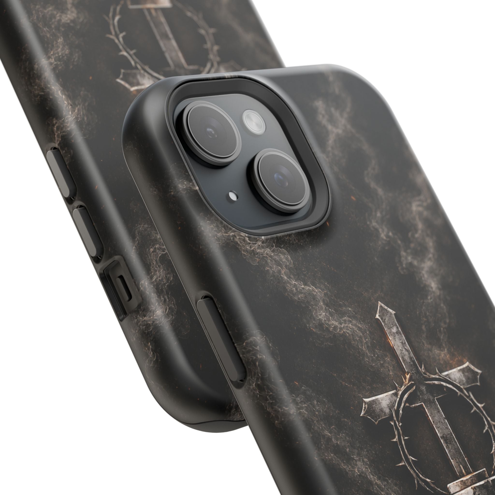Everforge Faith-Based Magnetic Impact-Resistant Phone Case — "Forged by Faith, Called to Battle" (Ephesians 6:10-19)