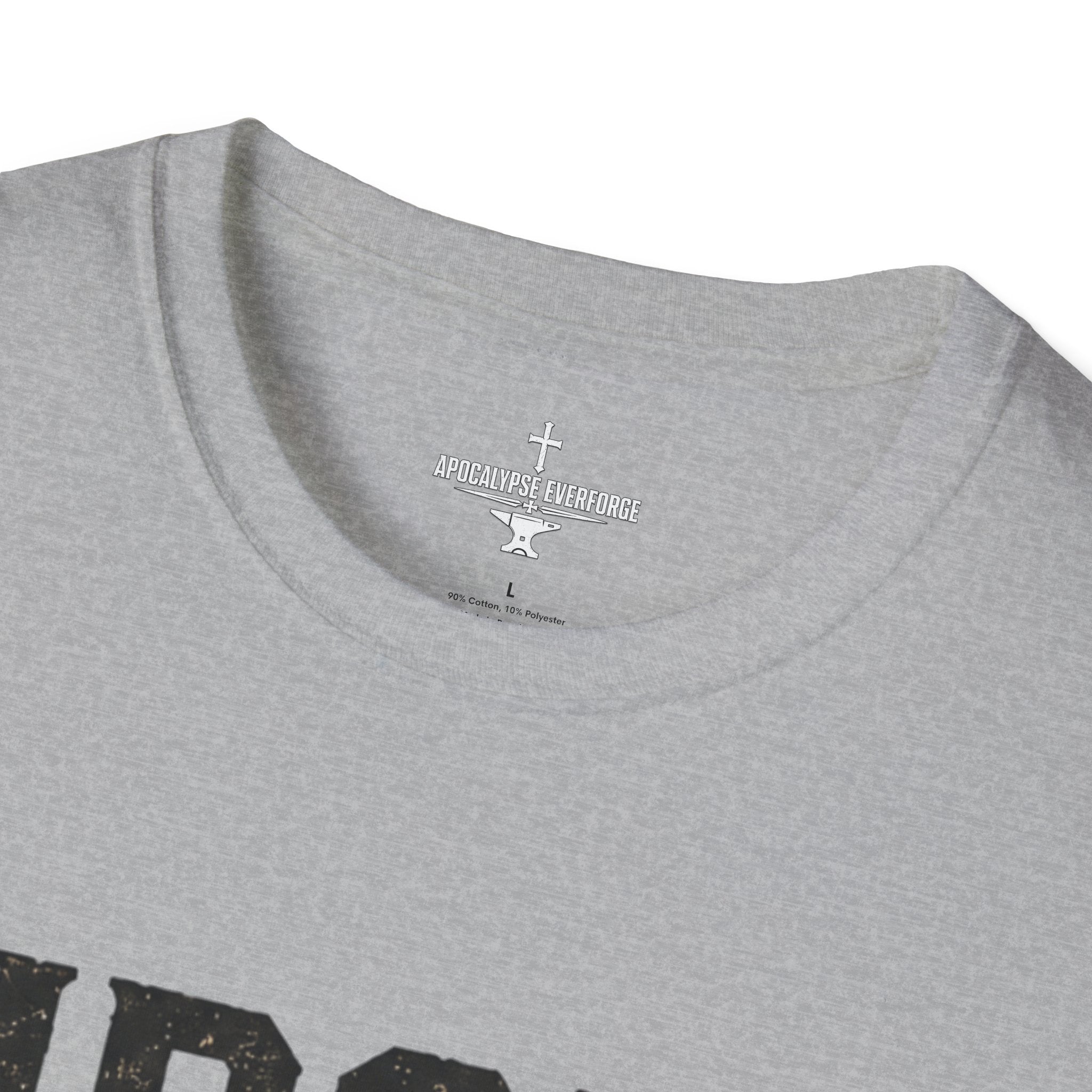 Iron Sharpens Iron T‑Shirt — Proverbs 27:17 Inspirational Christian Tee