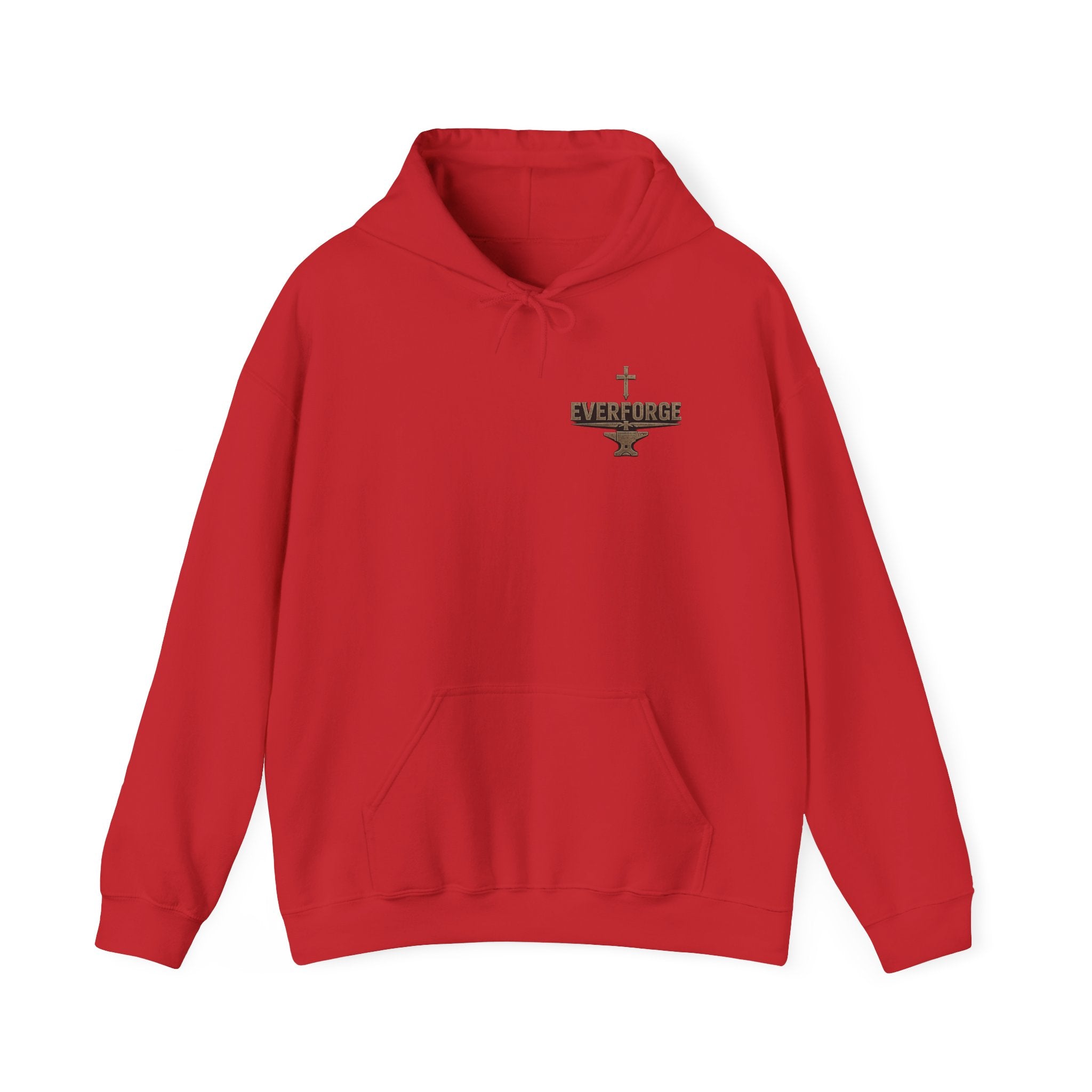 Christian Hoodie – "The Lord Is My Strength" Psalm 27:1 Pullover