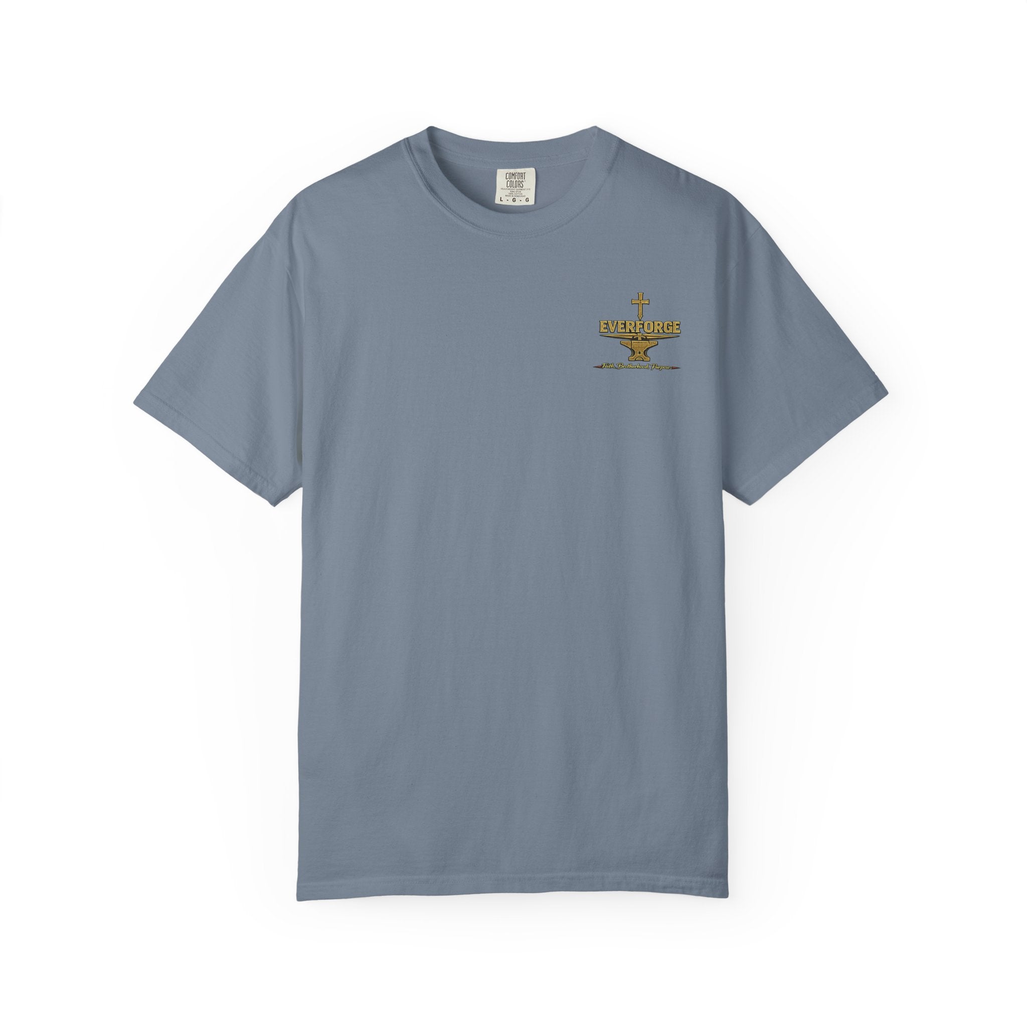 Christian Cross T-Shirt — “Act Like Men. Be Strong.” (1 Corinthians 16:13)