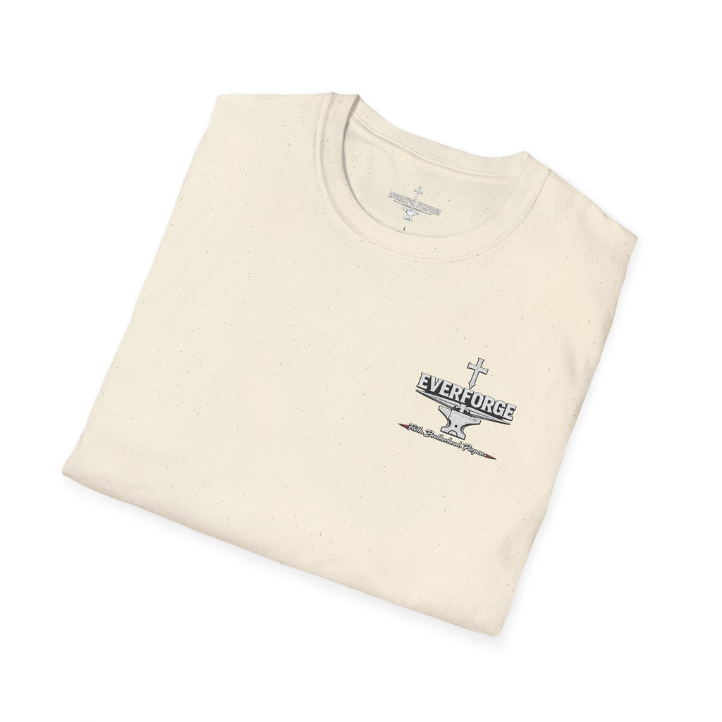 Forged by Faith Isaiah 48:10 Christian T-Shirt