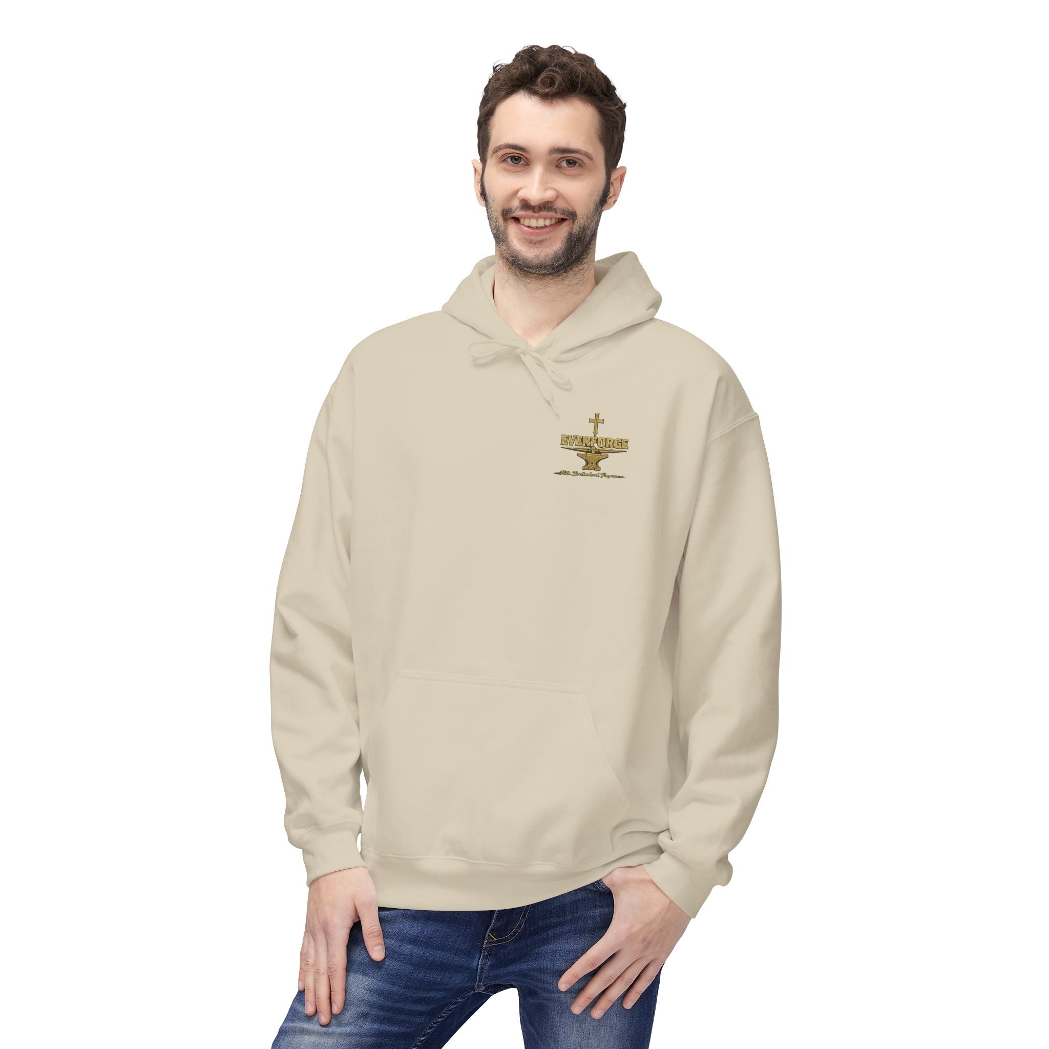 Forged by Faith Isaiah 48:10 Hoodie — Christian Faith Pullover