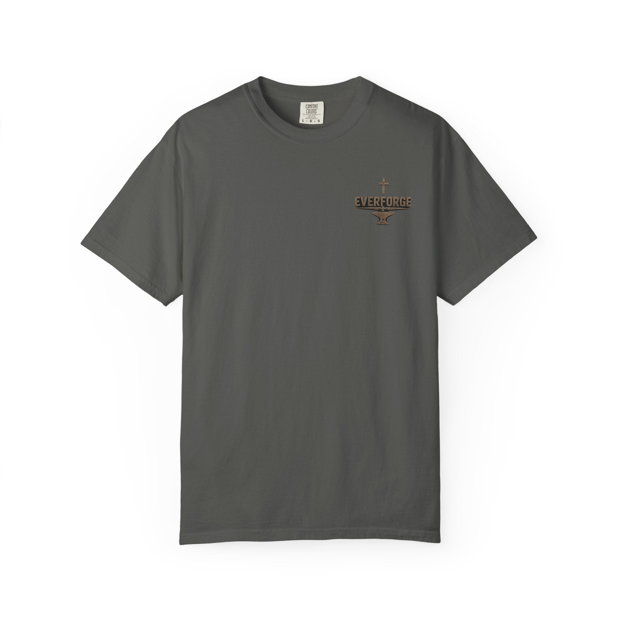 Christian Cross T-Shirt — “Act Like Men. Be Strong.” (1 Corinthians 16:13)