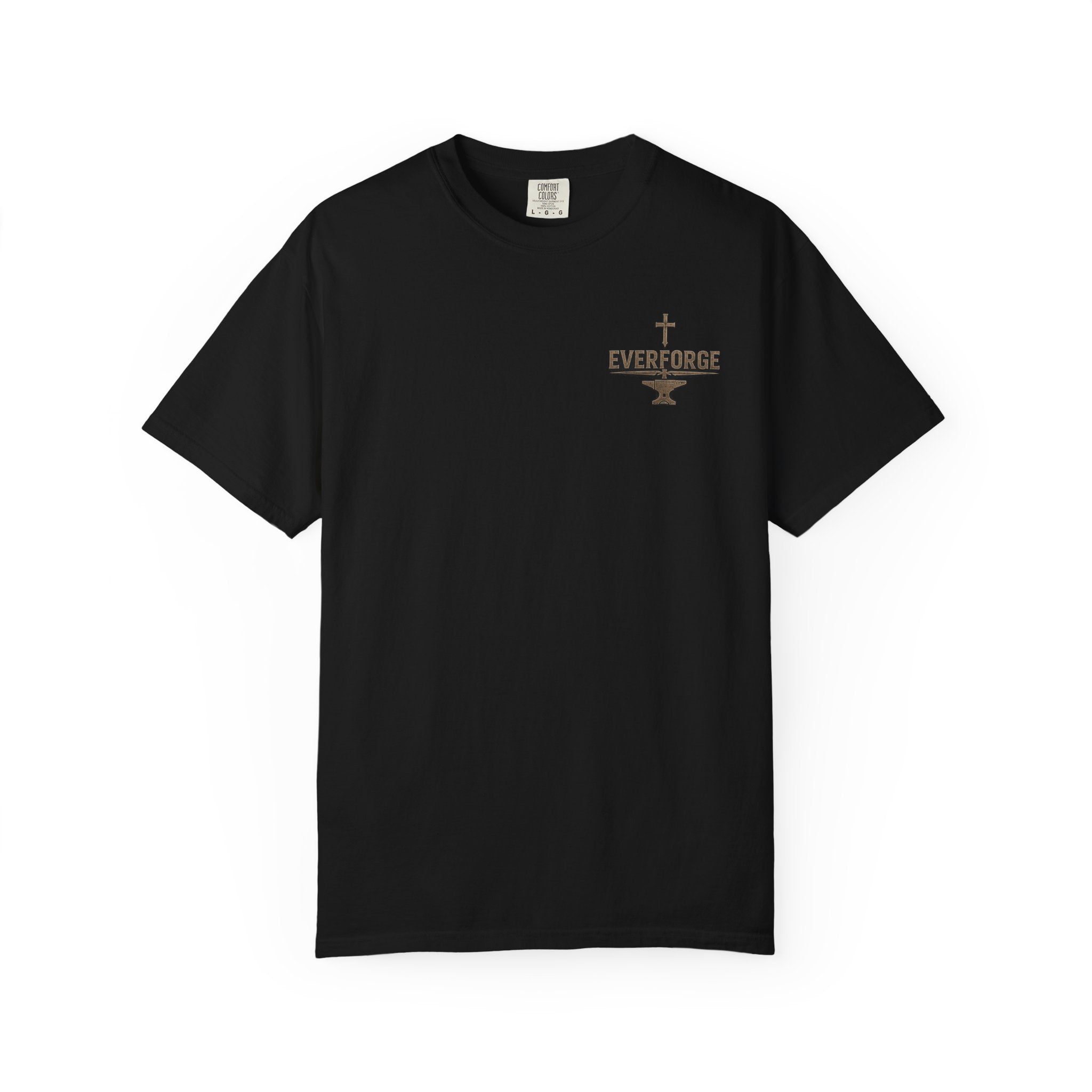 Forged by Faith T-Shirt — Christian Knight Graphic Tee