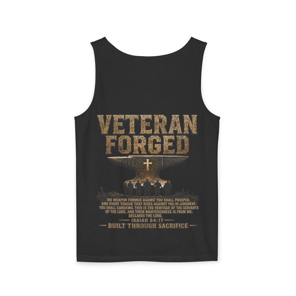 Veteran Forged Tank Top – Military Tribute Graphic Tank