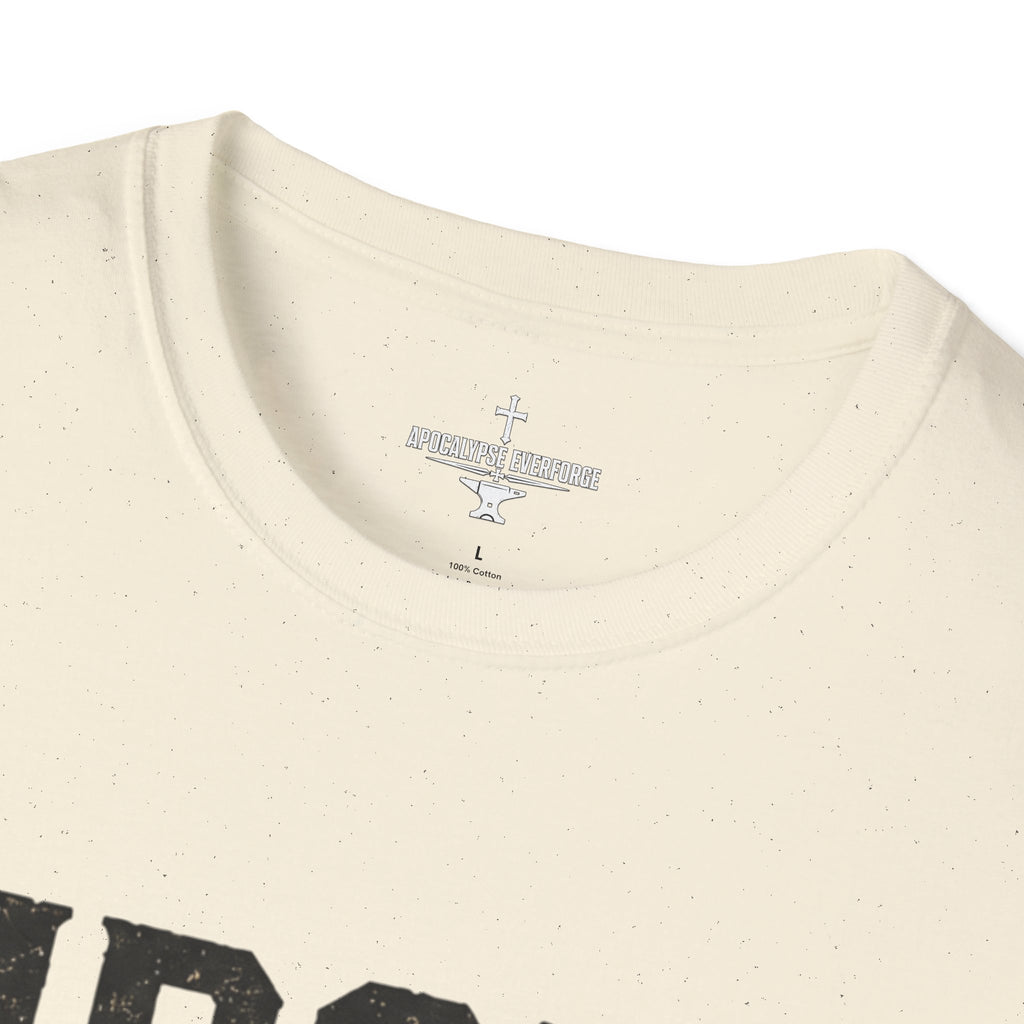 Iron Sharpens Iron T‑Shirt — Proverbs 27:17 Inspirational Christian Tee