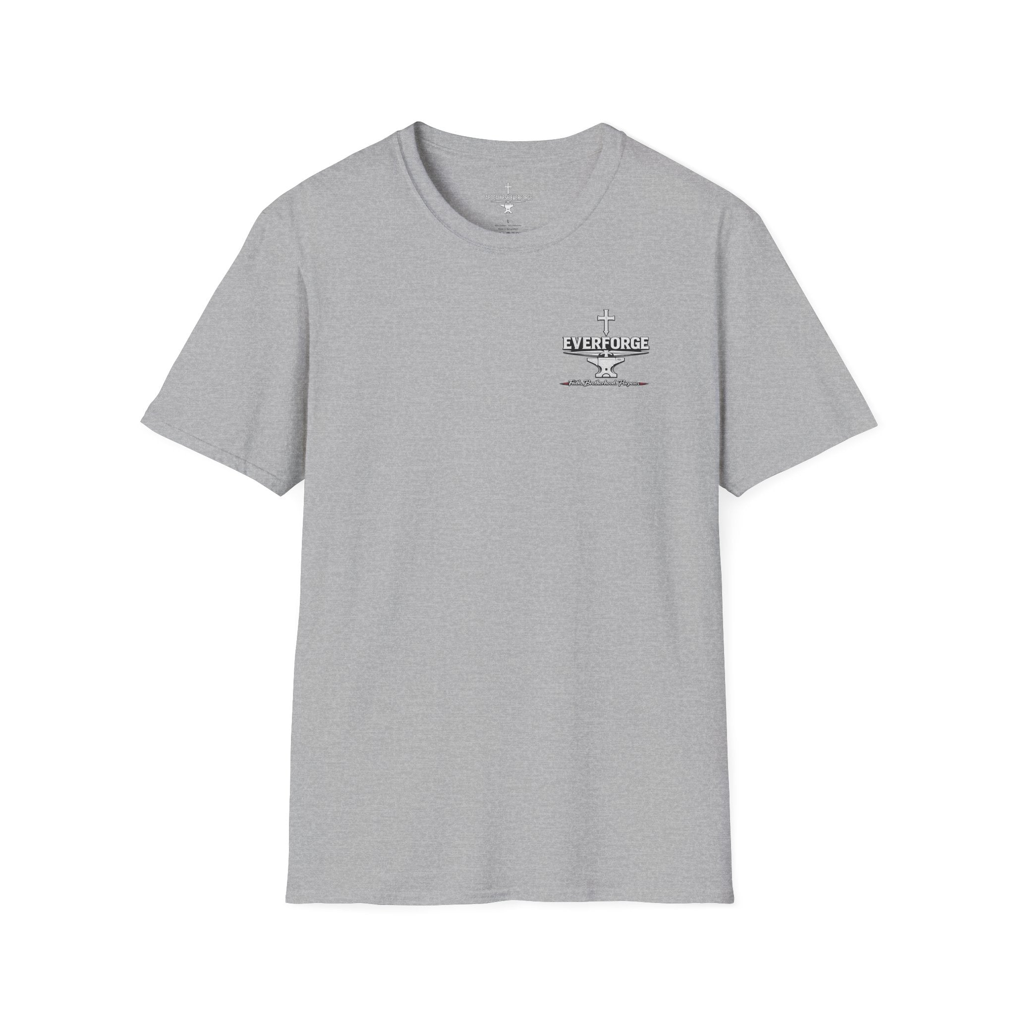 Forged by Faith Isaiah 48:10 Christian T-Shirt