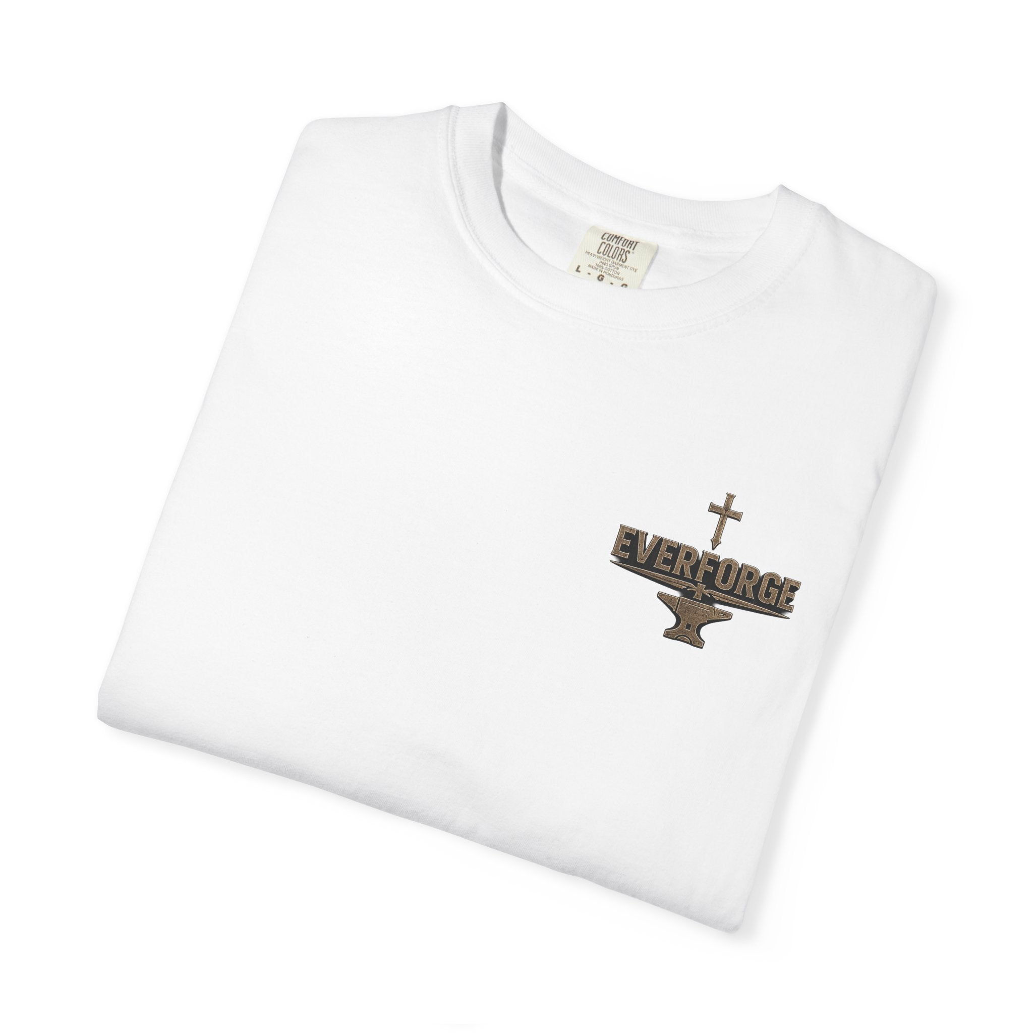 Forged by Faith T-Shirt — Christian Knight Graphic Tee