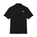 Men's Stretch Polo with Winged Crest