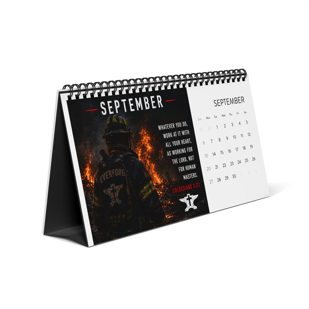 Apocalypse Everforge 2027 Desktop Calendar