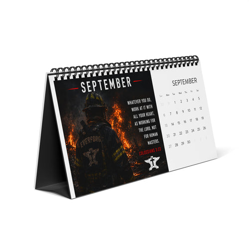 Apocalypse Everforge 2027 Desktop Calendar