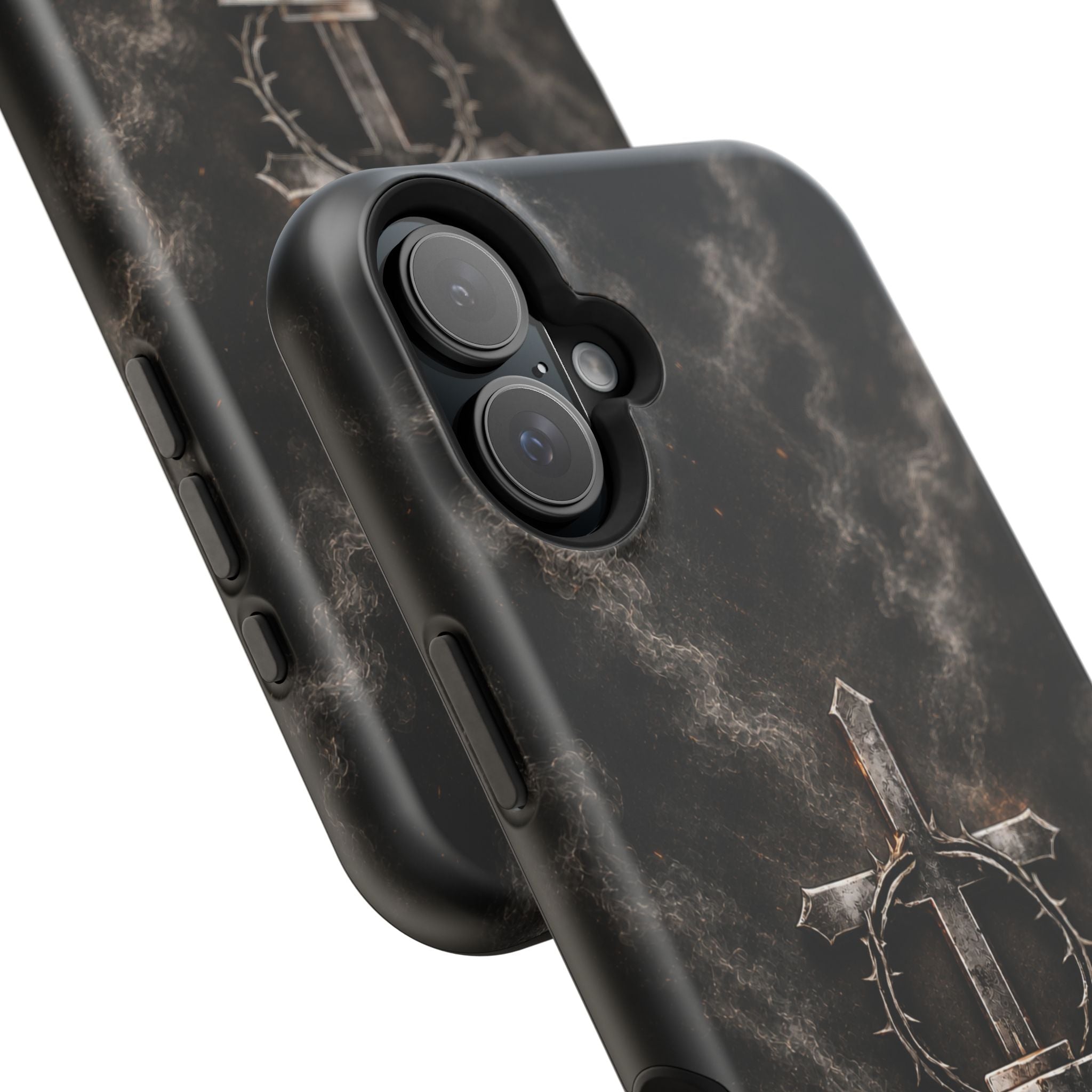 Everforge Faith-Based Magnetic Impact-Resistant Phone Case — "Forged by Faith, Called to Battle" (Ephesians 6:10-19)