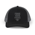 Forge Your Prime Snapback Trucker Cap — Motivational Anvil Design
